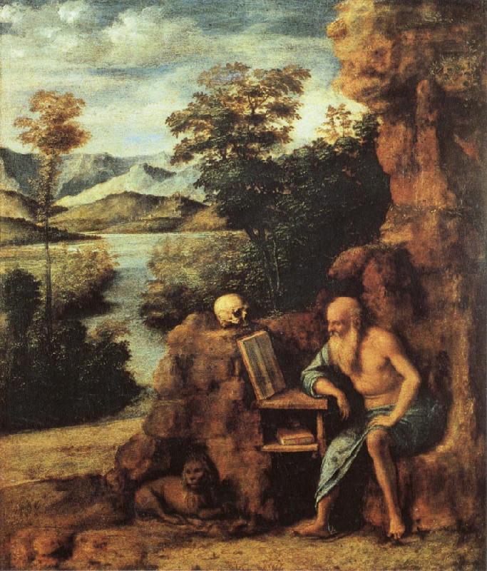 CIMA da Conegliano St.Jerome in the Desert oil painting image